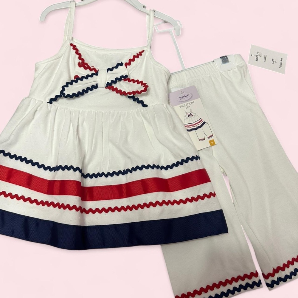 ❤️💙 NWT girls size 6 matching set ❤️💙